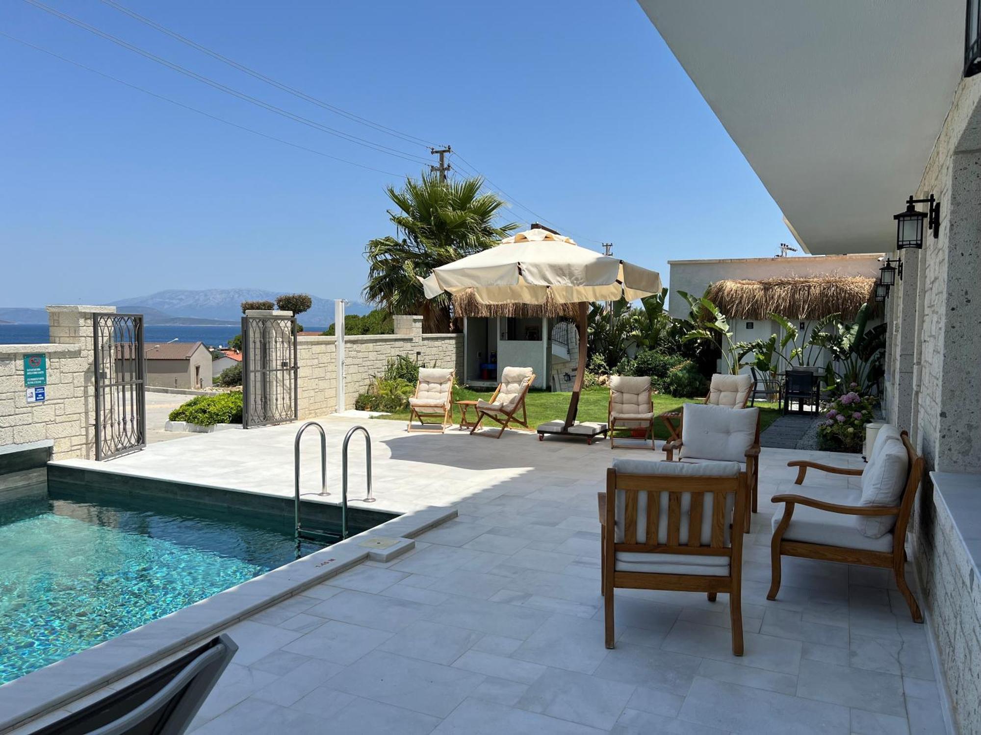 Hotel Vahide Dalyan Çeşme Esterno foto